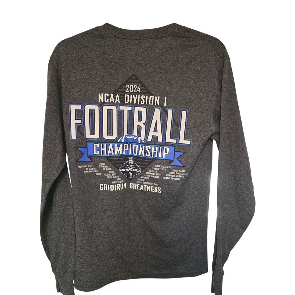 Champion NCAA Division I Football Championship 2024 Long Sleeve Shirt Small NWT